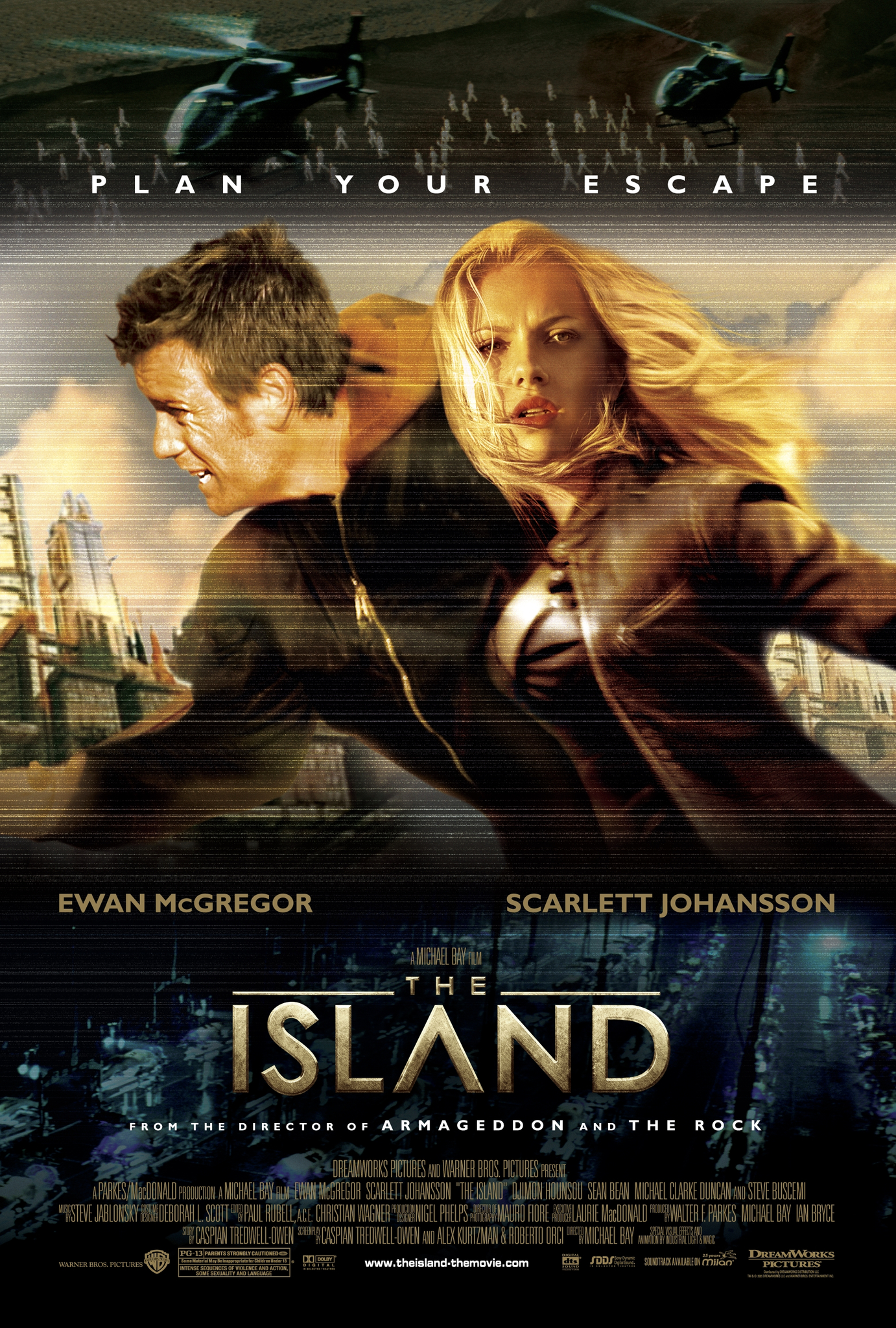 The Island ดิ ไอส์แลนด์ แหกระห่ำแผนคนเหนือโลก  (2005)